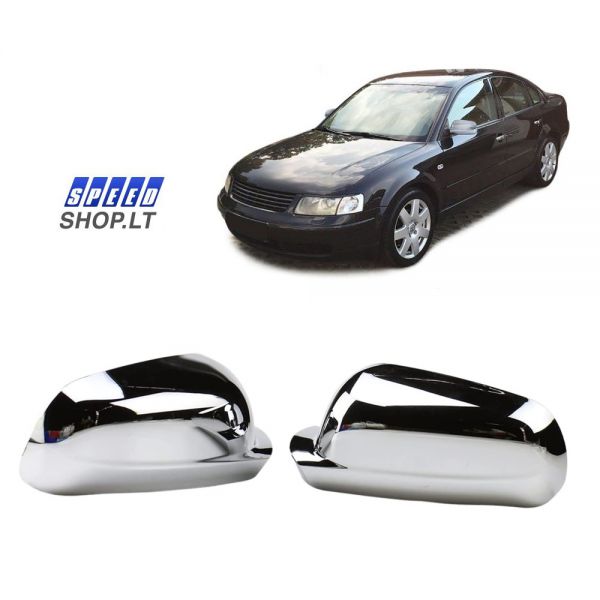 Passat B5 chromuoti veidrodėlių gaubtai